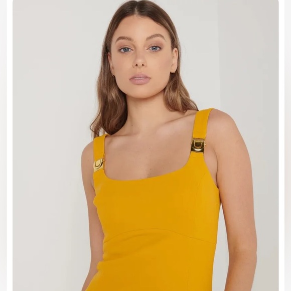 ELLIATT Embellish Dress in Turmeric - Never Worn - NWT - Size S - Picture 2 of 7